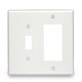 Leviton 80605 Midway Size Smooth Plastic Wallplates